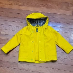 Yellow Rain Coat Toddler Size 18-24 month